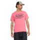 Tee Shirt Rose coupe Régular Col rond effet Flammé BRAD | Homme - Vondutch