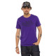 Tee Shirt Violet coupe Régular Col rond FIRST | Homme - Vondutch