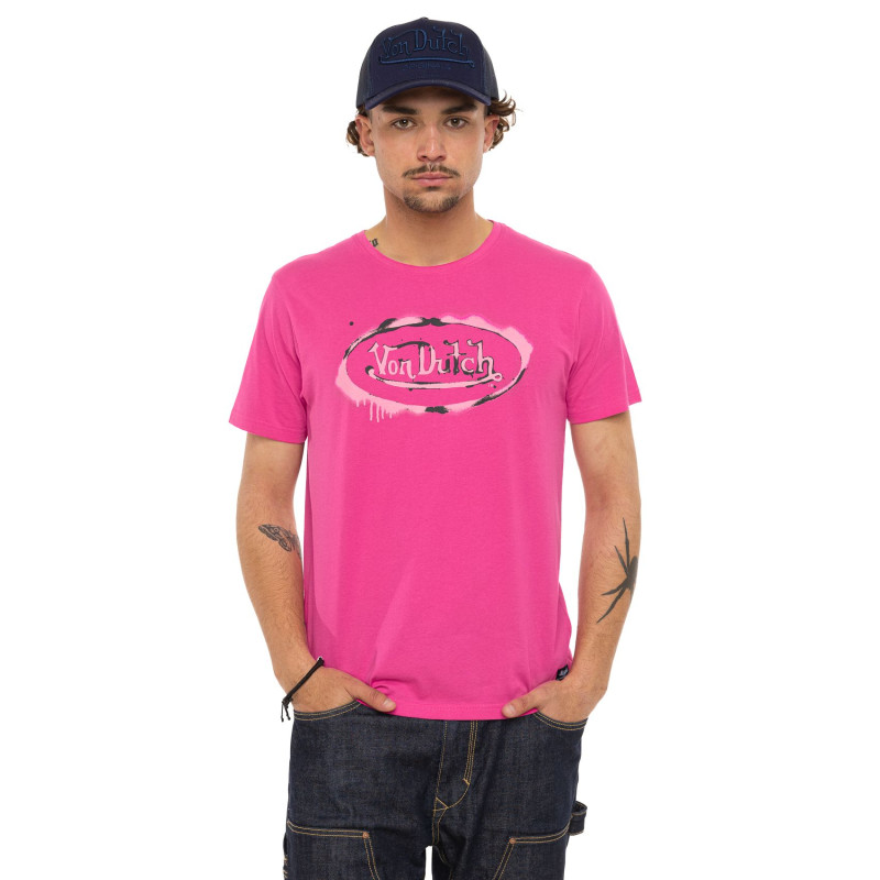 Tee Shirt Rose coupe Régular Col rond GRAPH | Homme - Vondutch