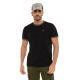 Tee Shirt Noir coupe Régular Col rond CLASS | Homme - Vondutch
