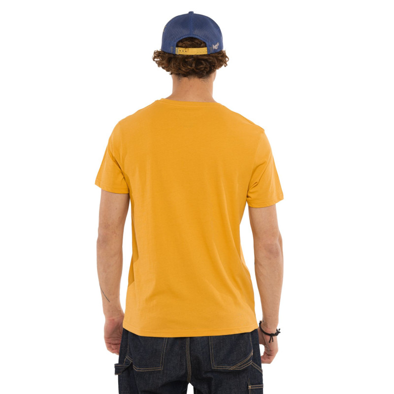 Tee Shirt Jaune coupe Régular Col rond FIRST | Homme - Vondutch