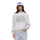 Sweat à capuche coupe Oversize Gris CHAIN | Femme - Vondutch
