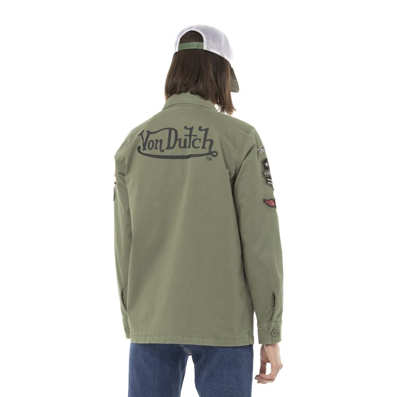 Veste Coton Femme Von Dutch Angel Kaki