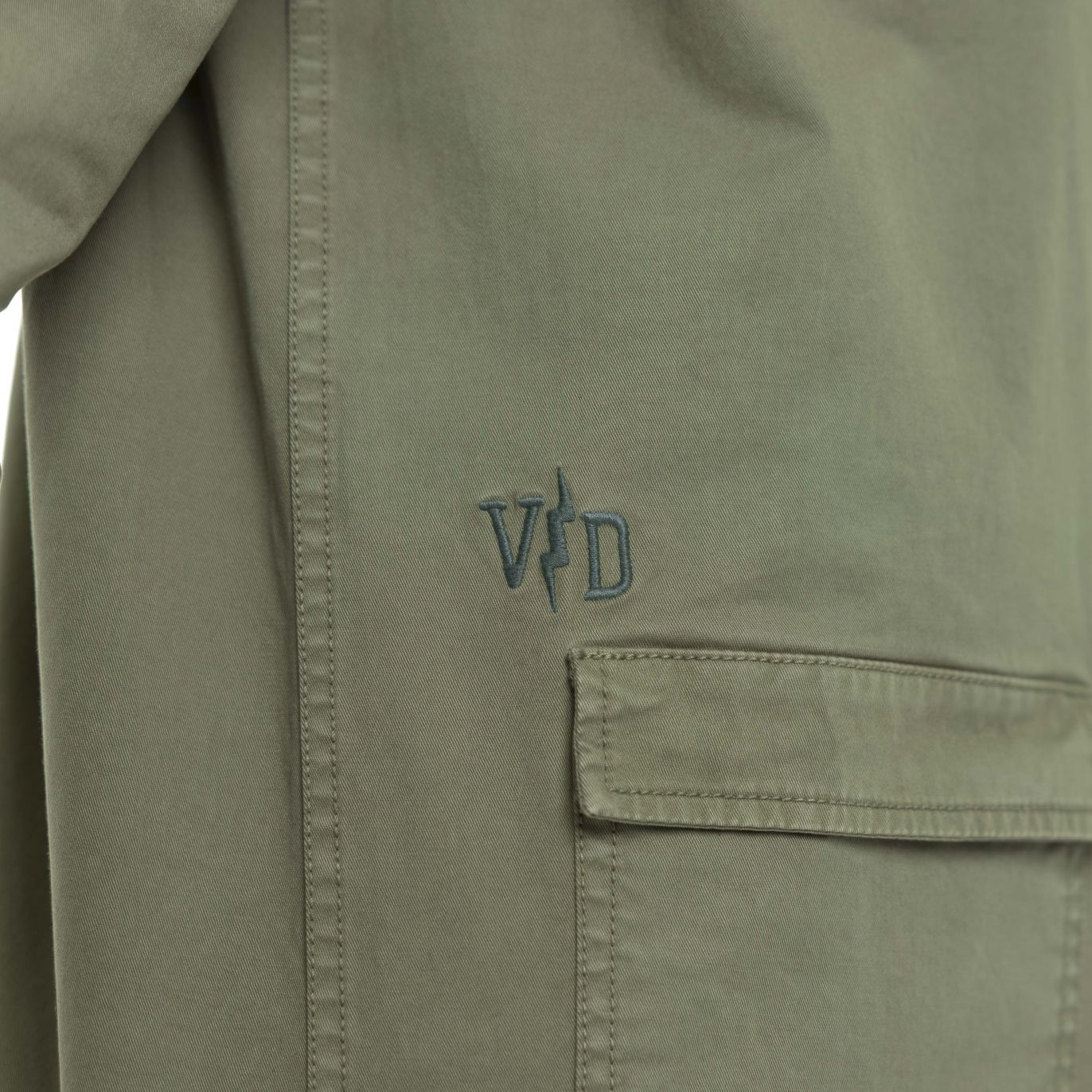 Veste Coton Femme Von Dutch Angel Kaki