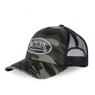 Camouflage Von Dutch mesh baseball cap