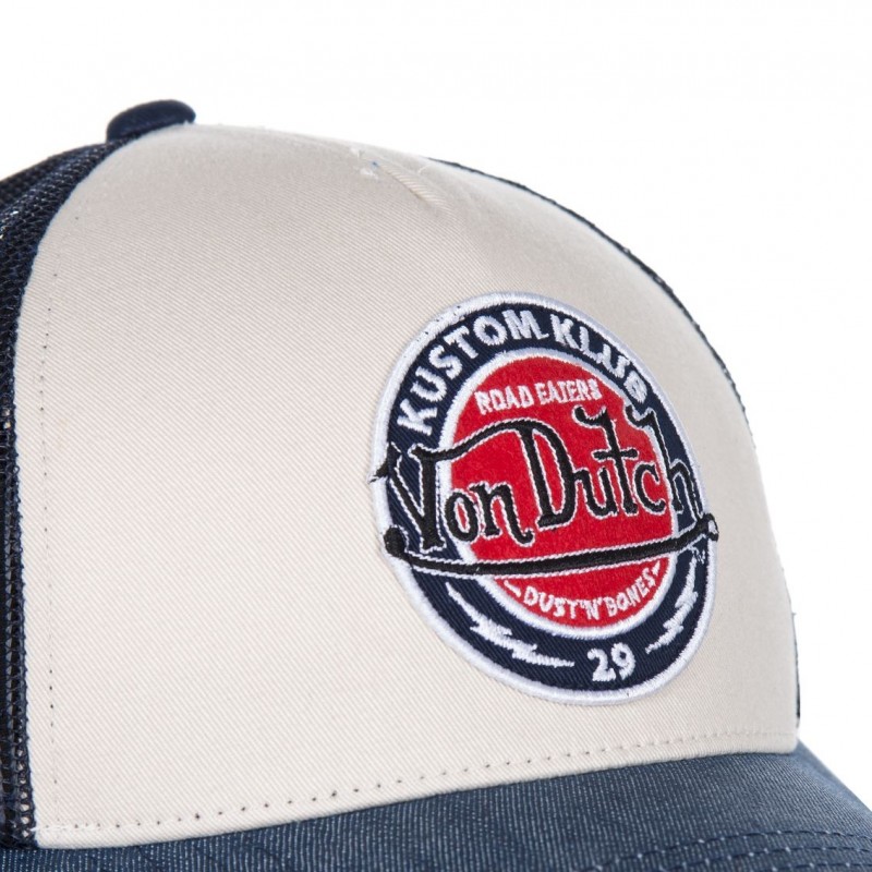 Blue Von Dutch Road men's mesh baseball cap Vondutch - 3