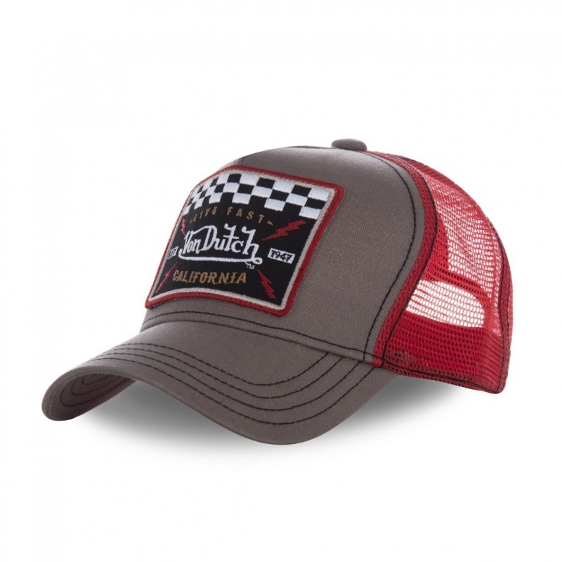 Light Brown Von Dutch Square men's mesh cap Vondutch - 1