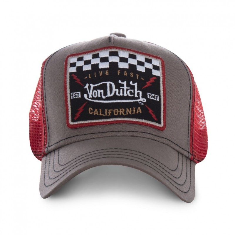 Casquette Vondutch Marron Trucker Snapback SQUARE Vondutch - 2