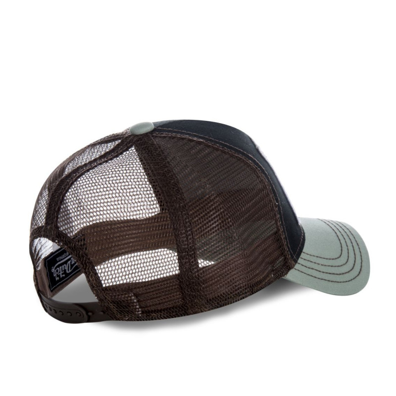 Black and Green Von Dutch Square men's mesh cap Vondutch - 4