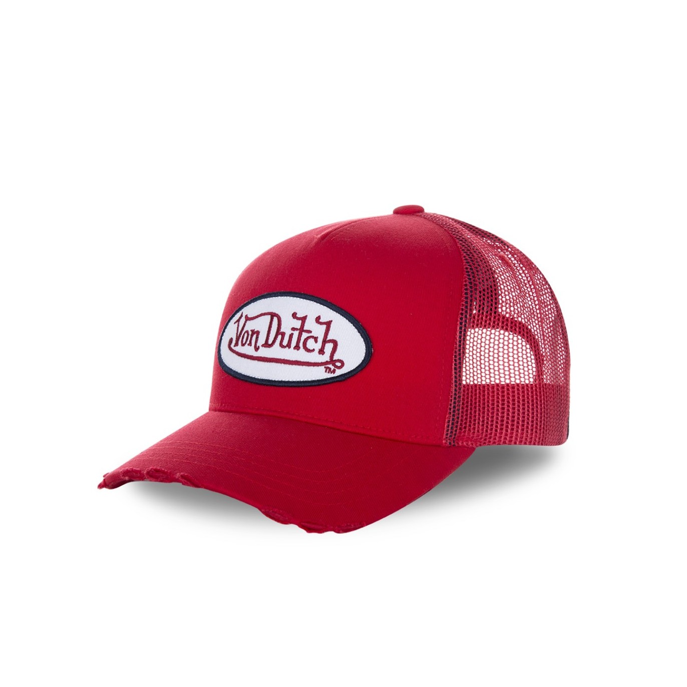 Von Dutch baseball fresh red cap with mesh Vondutch - 1