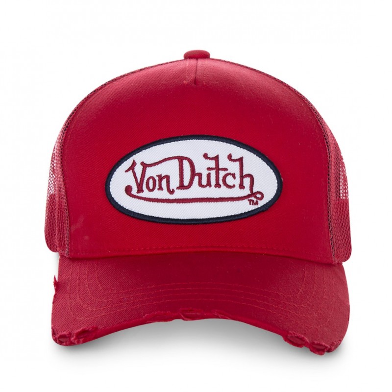 Casquette Vondutch Rouge Trucker Snapback FRESH Vondutch - 2