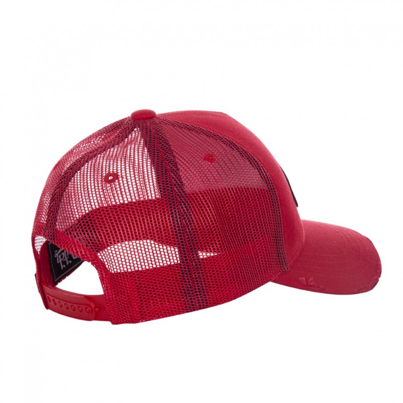 Von Dutch baseball fresh red cap with mesh Vondutch - 4