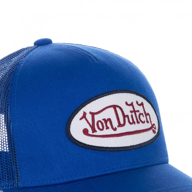 Von Dutch fresh blue cap with mesh Vondutch - 4