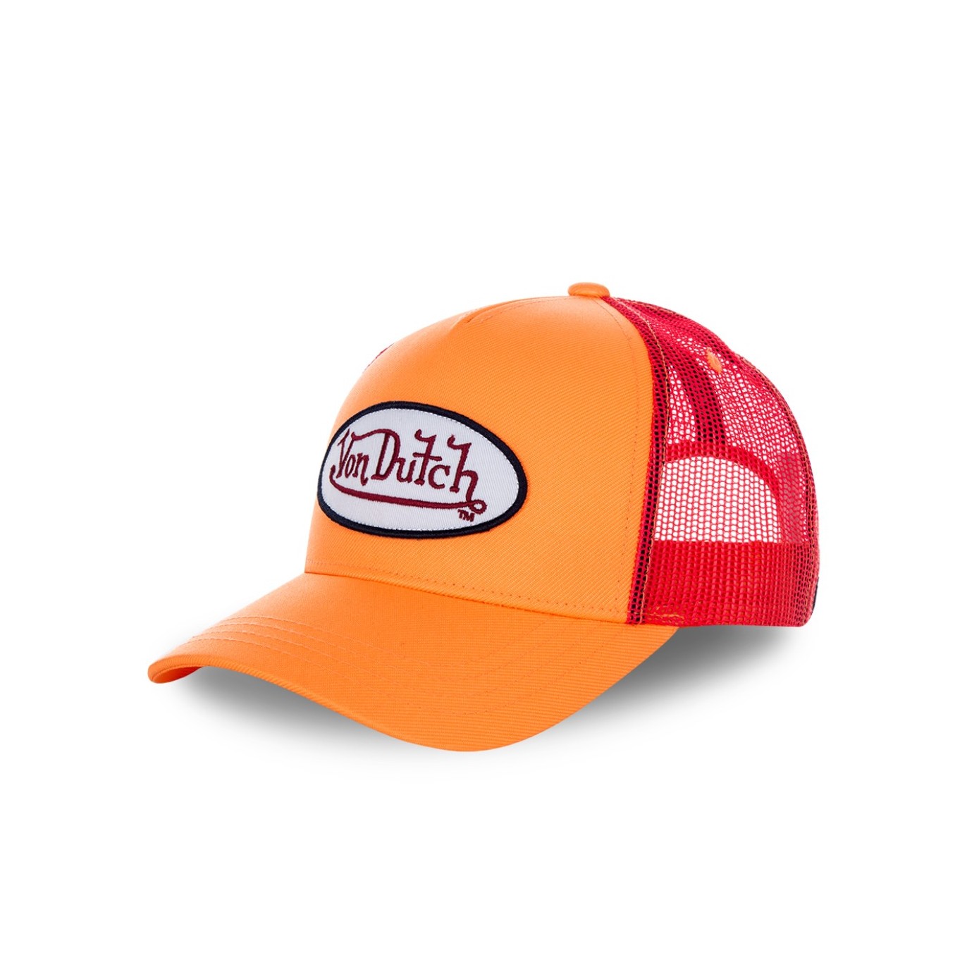 Von Dutch baseball fresh orange cap with mesh Vondutch - 1