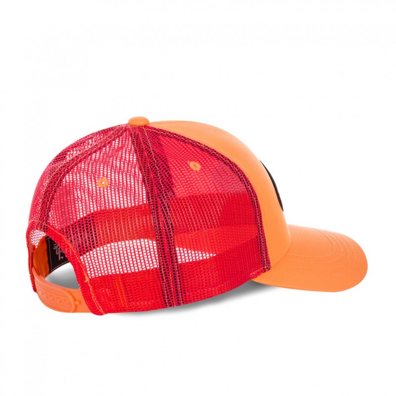 Von Dutch baseball fresh orange cap with mesh Vondutch - 4