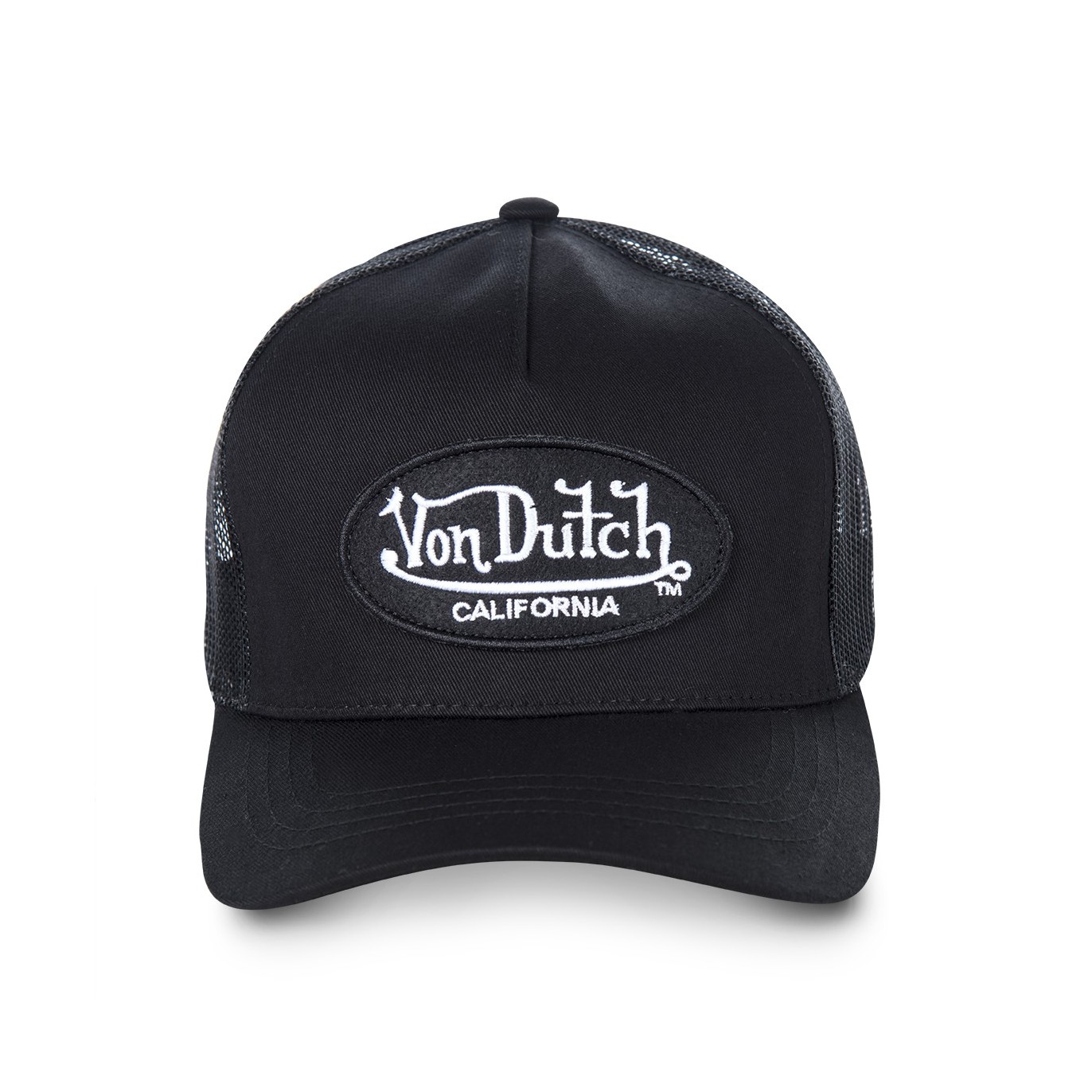 Casquette Von Dutch baseball Col Noir et Gris - Von Dutch
