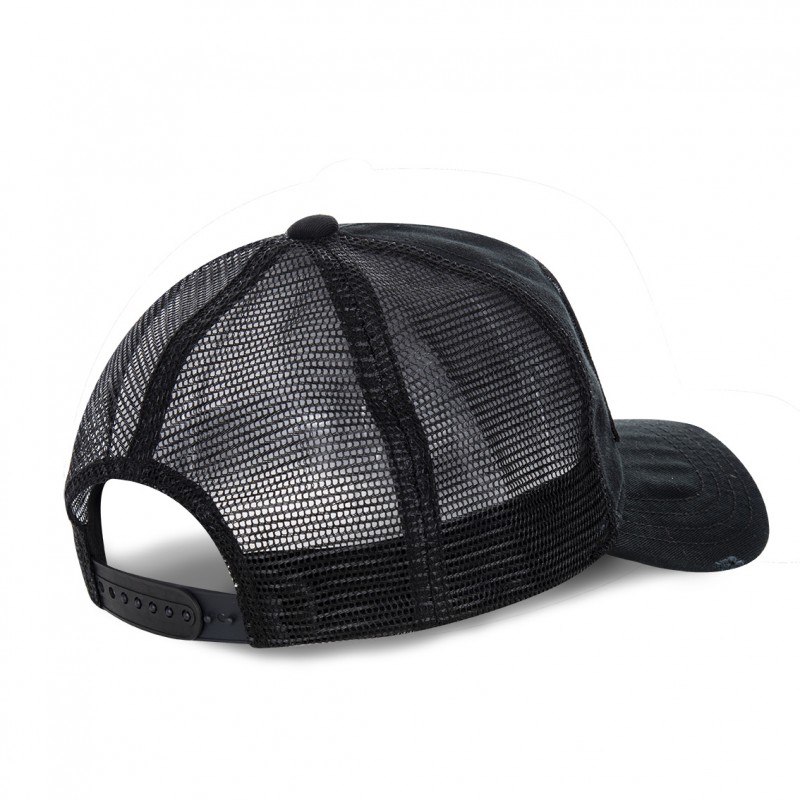 Casquette Trucker Homme Von Dutch Ecusson Damier Noir Vondutch - 4