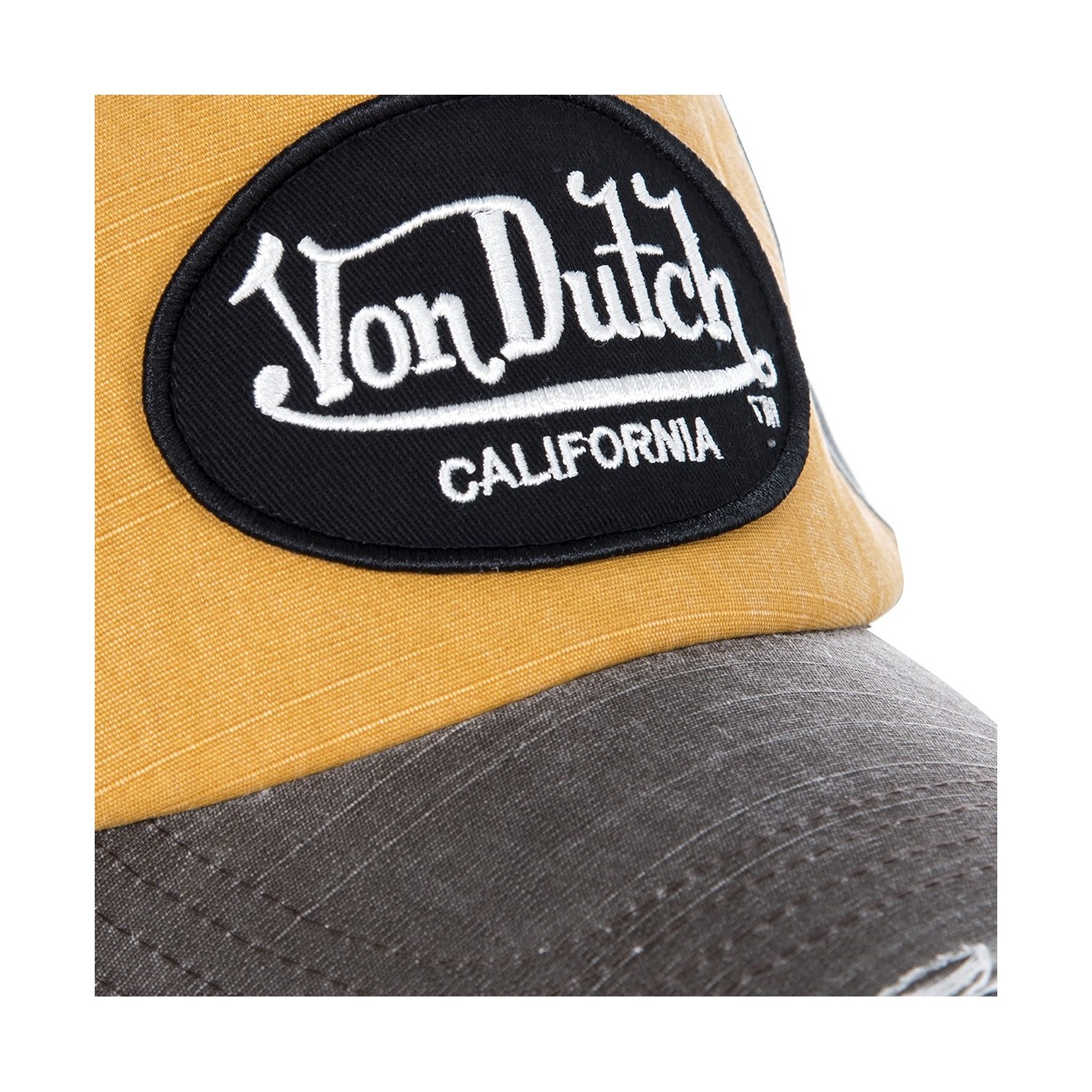 Orange Von Dutch Jack men's baseball cap - Von Dutch