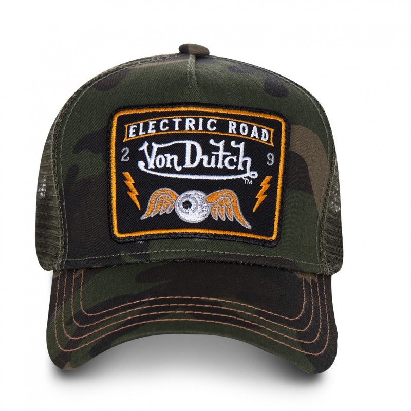 Camouflage Von Dutch Flying Eye Square men's cap Vondutch - 2