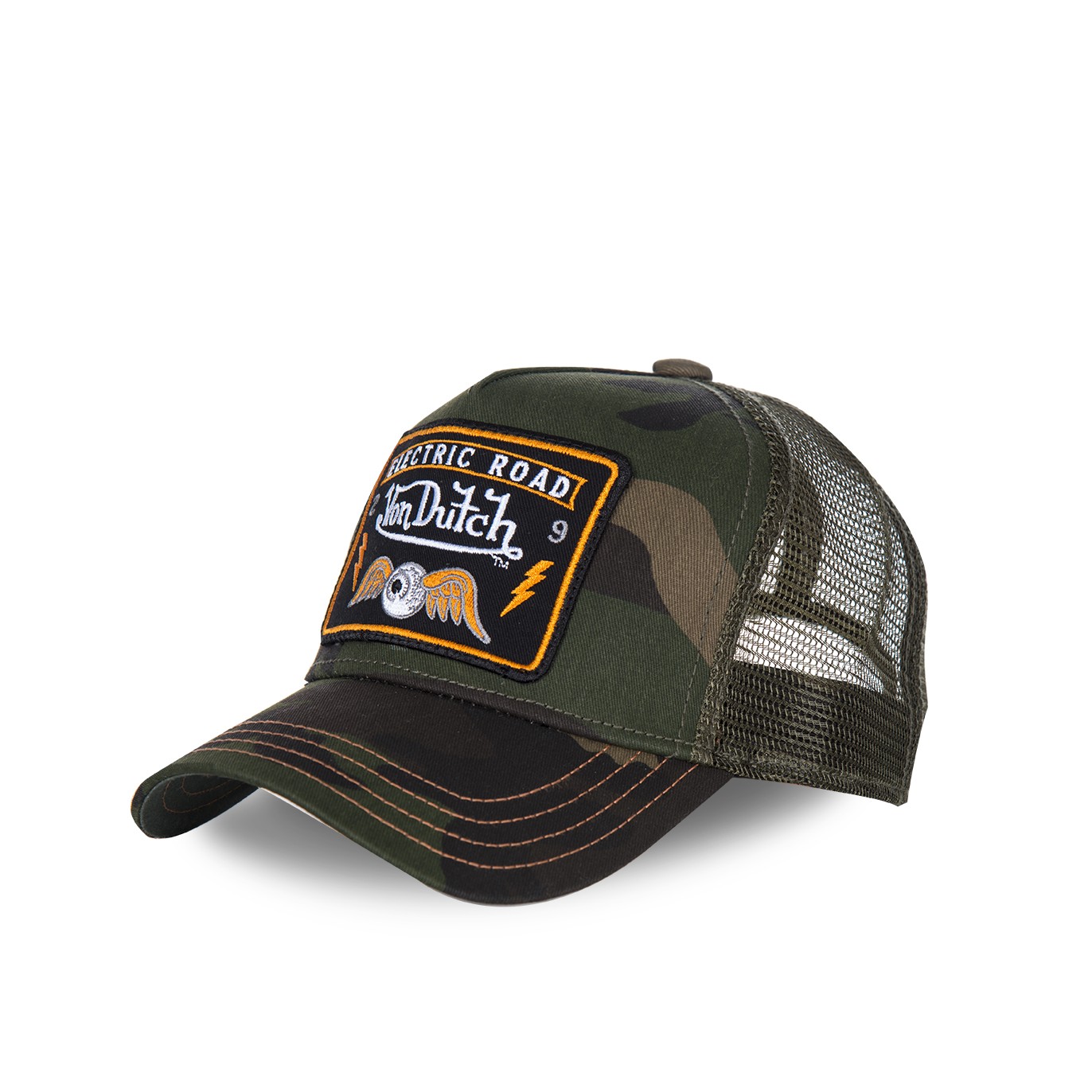 Camouflage Von Dutch Flying Eye Square men's cap Vondutch - 1