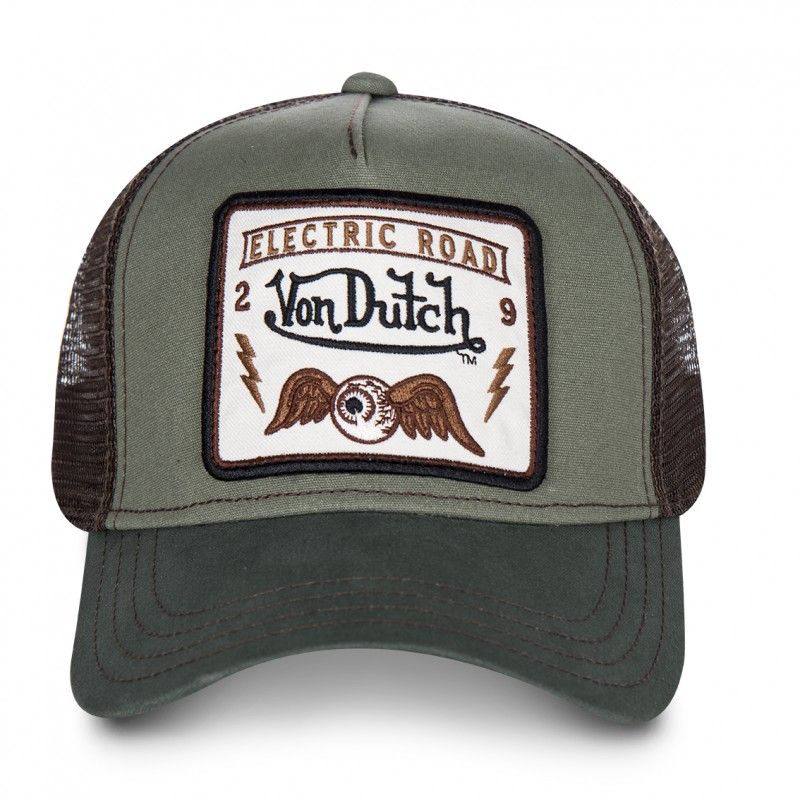 Casquette Vondutch Verte Trucker Snapback SQUARE Vondutch - 2