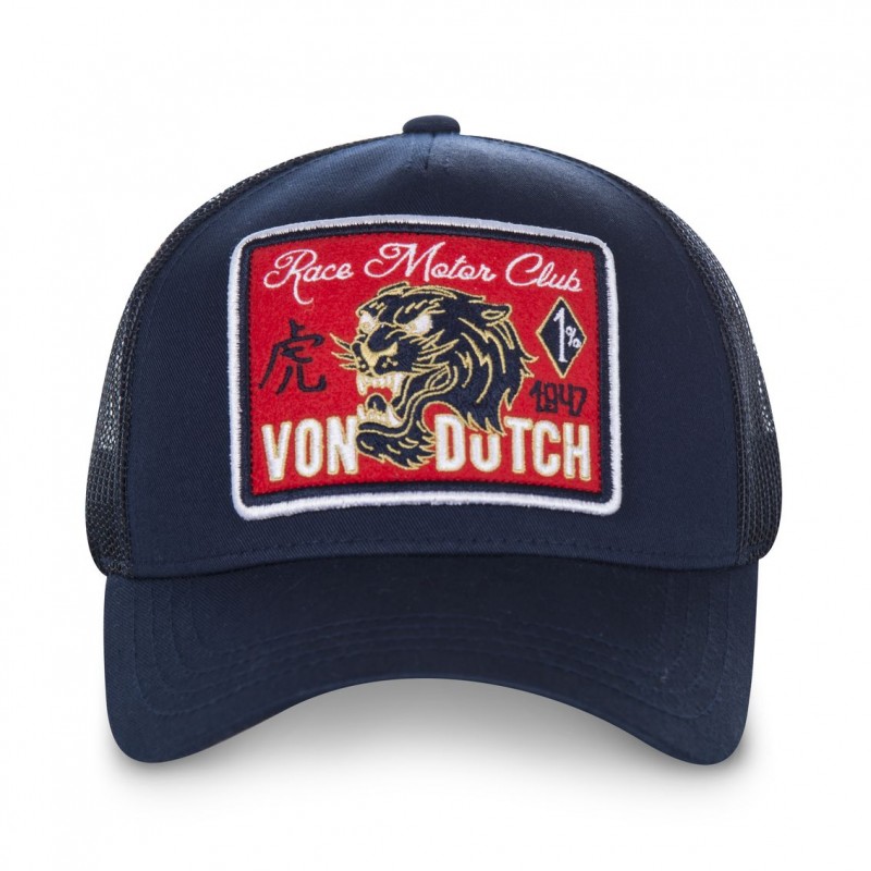 Casquette Vondutch Bleue Trucker Snapback FAMOUS Vondutch - 2