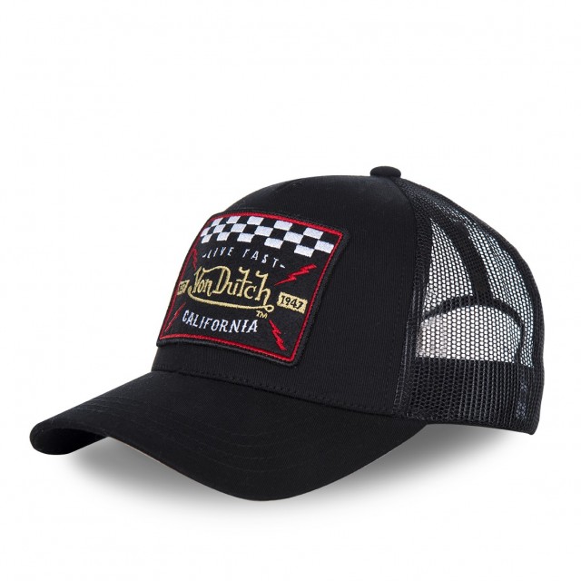 Black Von Dutch men's Blacky 4 baseball cap Vondutch - 1