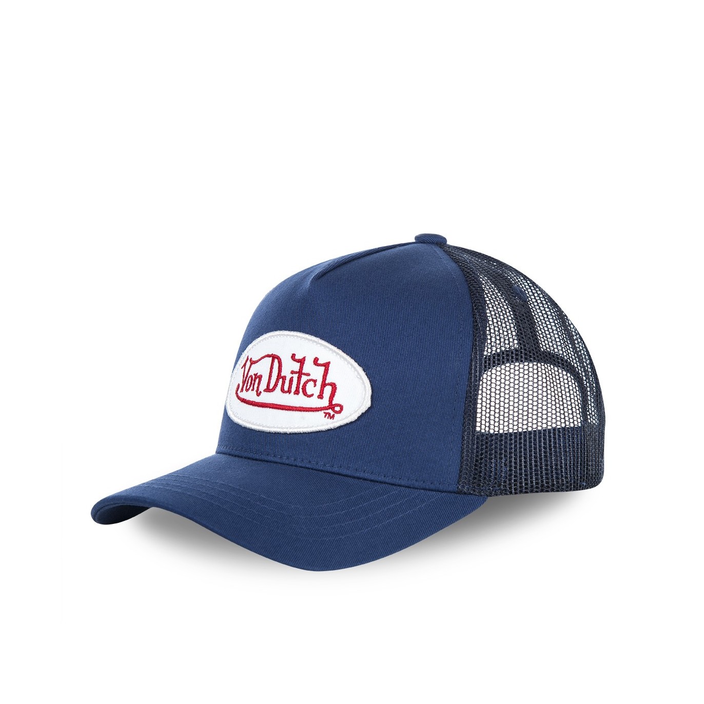 Men's Von Dutch BM mesh baseball cap in navy blue Vondutch - 1