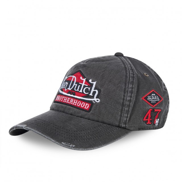 Grey Von Dutch Jack BRB men's baseball cap Vondutch - 1