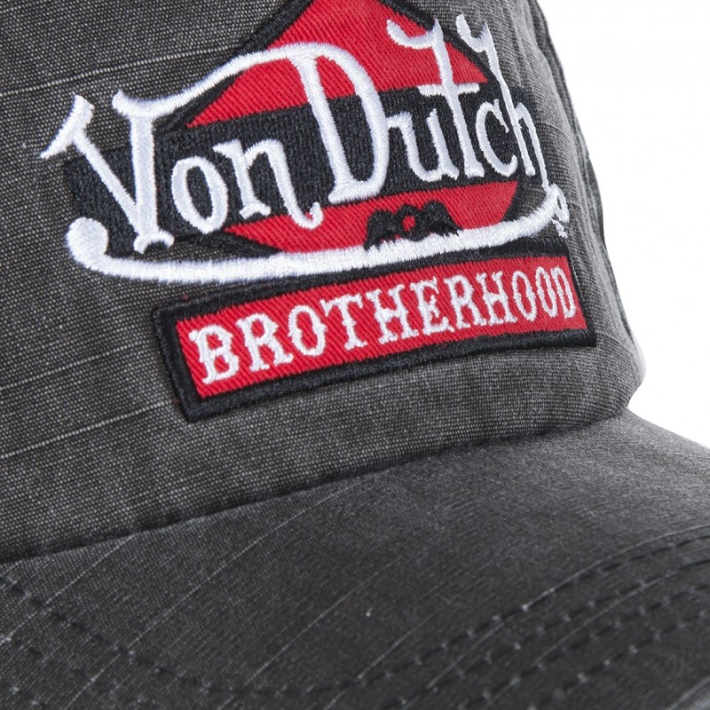 Grey Von Dutch Jack BRB men's baseball cap Vondutch - 3