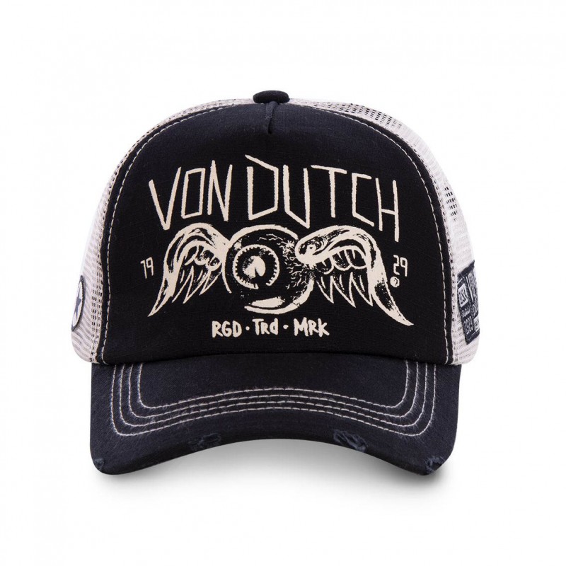 Black Von Dutch mesh Trucker cap Vondutch - 2