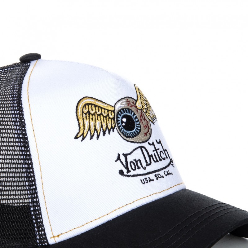 Casquette Vondutch Blanche Trucker Snapback ART Vondutch - 3