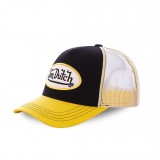 Von Dutch baseball hat in yellow and black