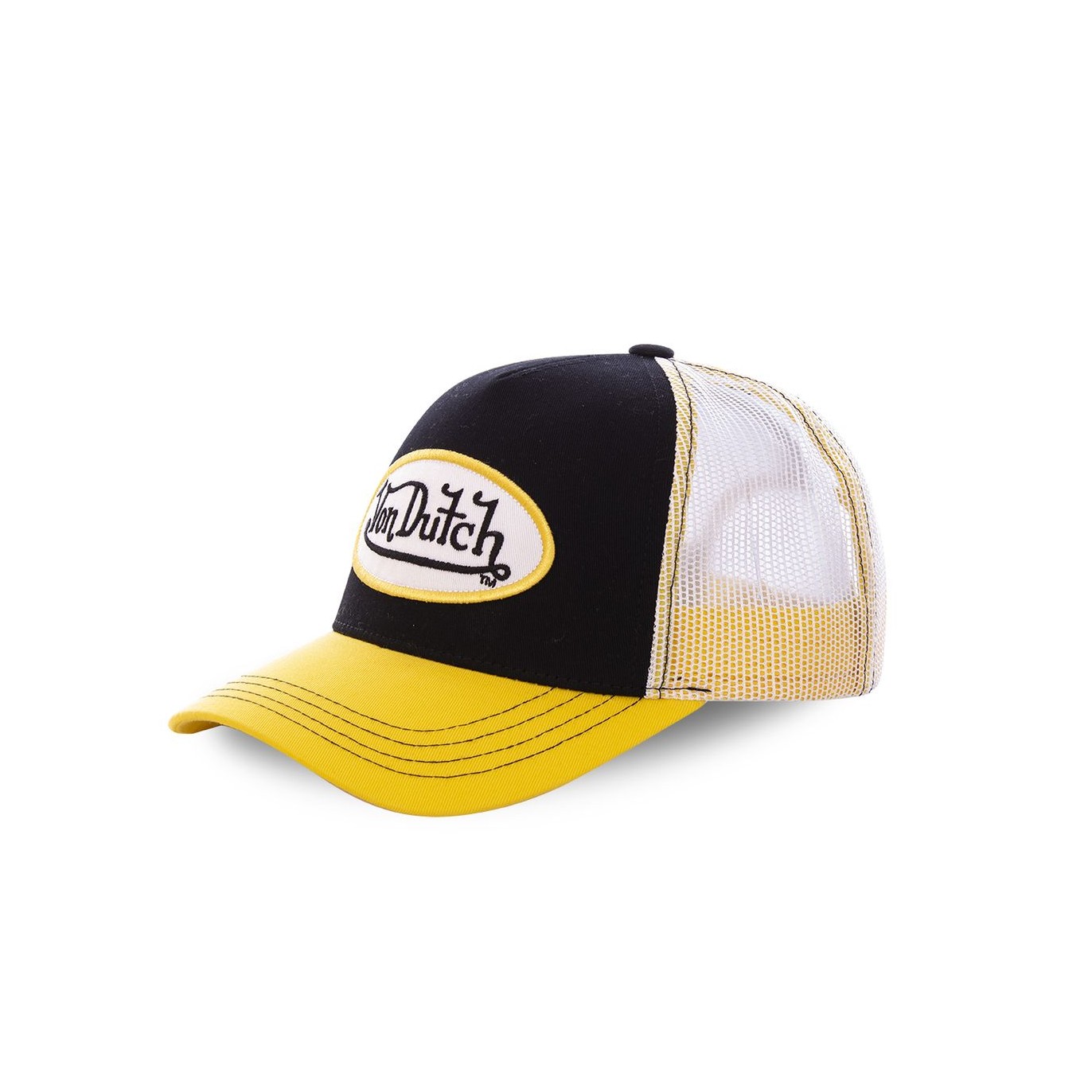 Von Dutch baseball hat in yellow and black - Von Dutch