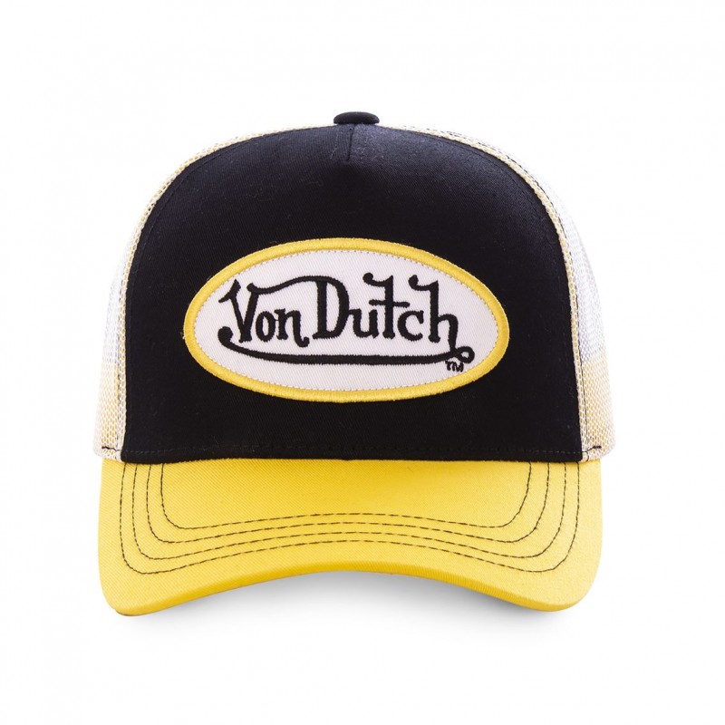 Casquette Vondutch Jaune Trucker Snapback COLORS Vondutch - 2