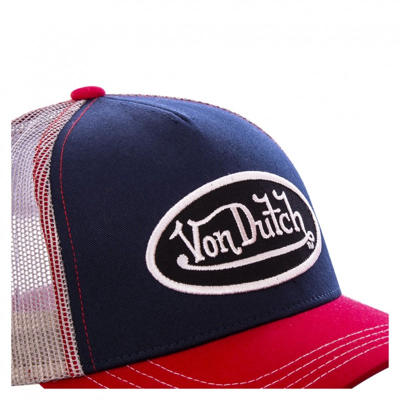 Casquette Vondutch Rouge Trucker Snapback COLORS Vondutch - 3