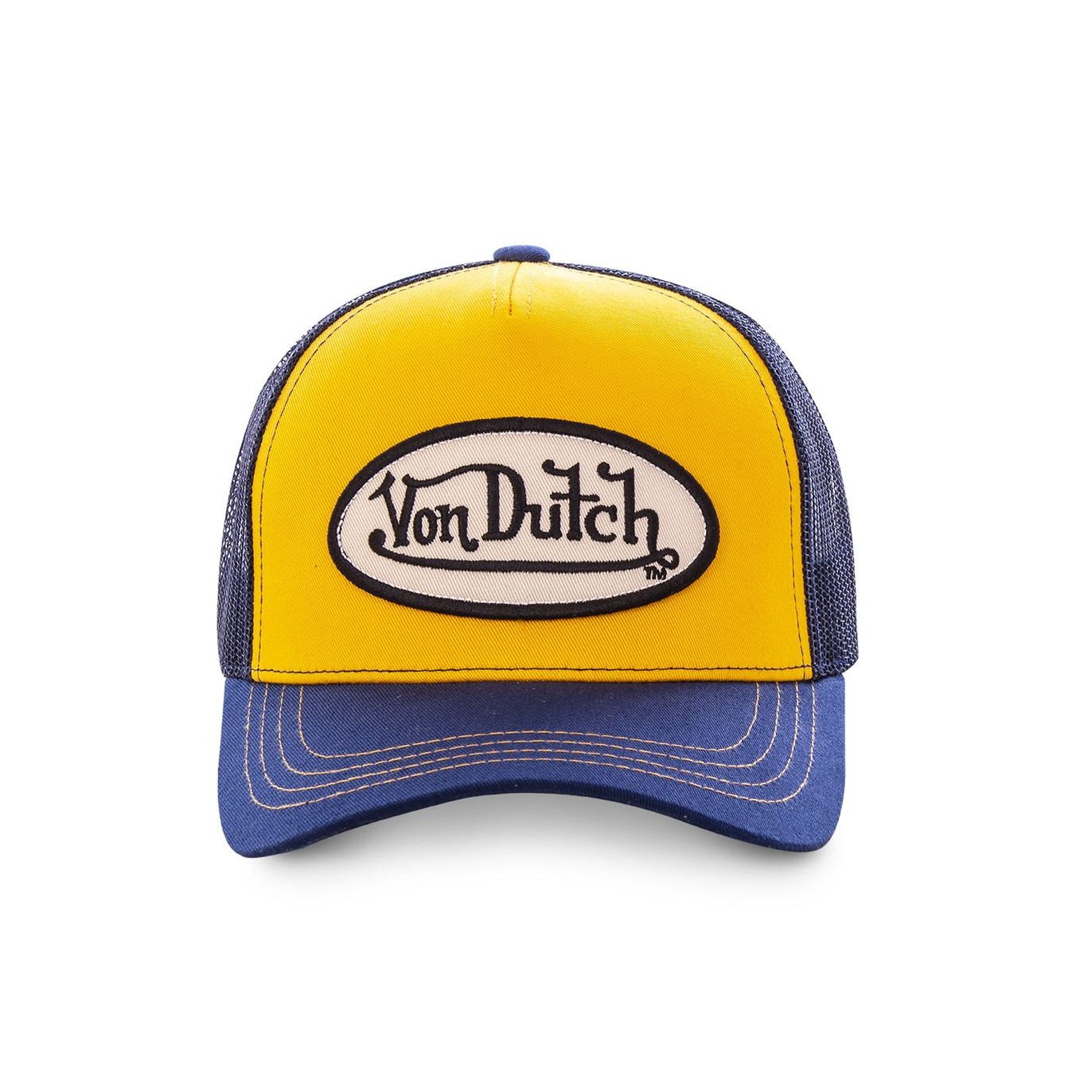 Casquette baseball homme Von Dutch Road Bleu Filet - Von Dutch