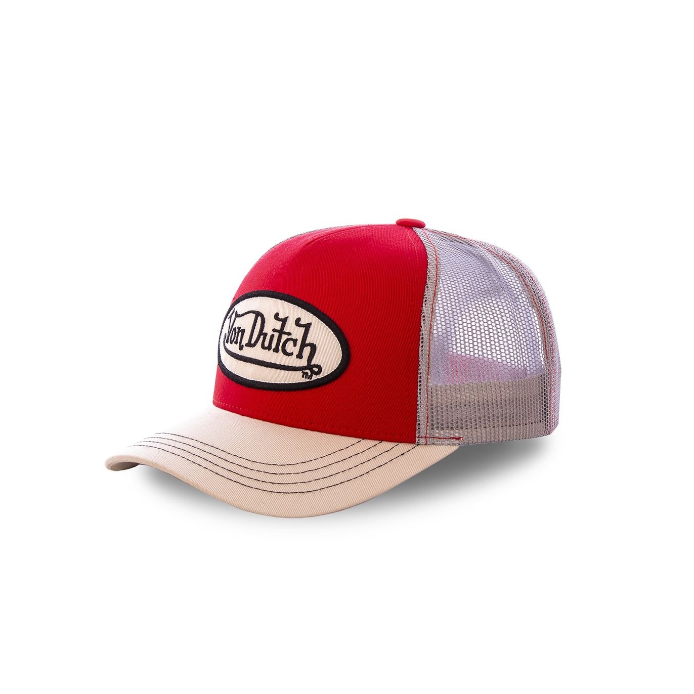 Casquette Vondutch Rouge Trucker Snapback COLORS Vondutch - 1