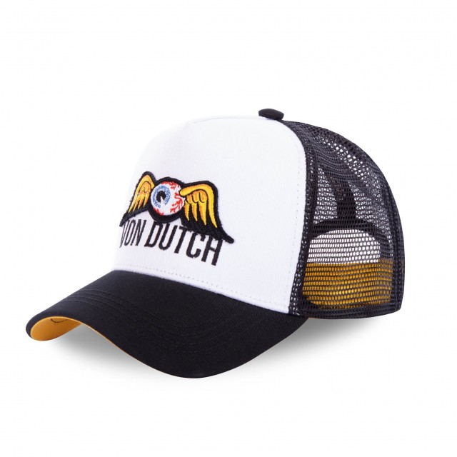 Baseball cap Von Dutch Black and Yellow Colours Vondutch - 1