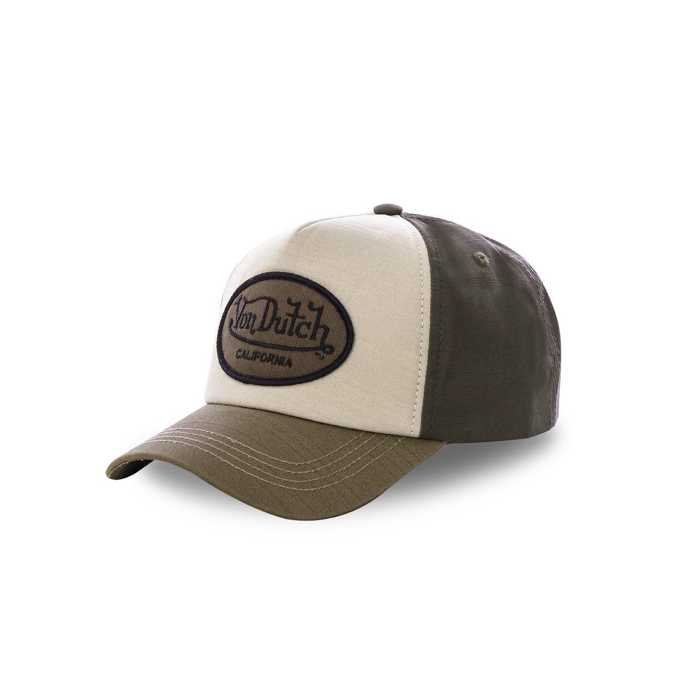 Brown Von Dutch Jacks baseball cap with Brown Patch Vondutch - 1