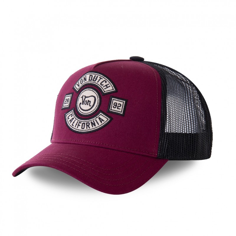 Casquette Vondutch Rouge Trucker Snapback BIKER Vondutch - 1