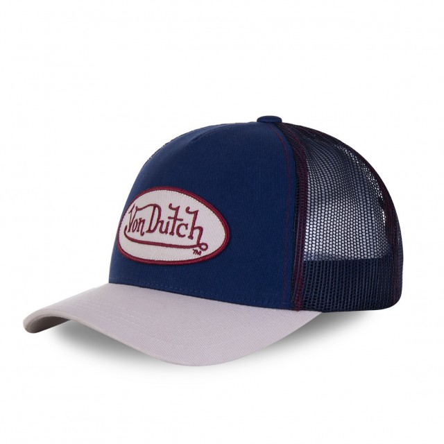 Men's Von Dutch blue and beige Col baseball cap Vondutch - 1