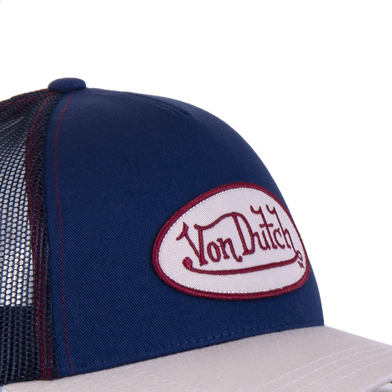 Casquette Vondutch Bleue Trucker Snapback COLORS Vondutch - 3