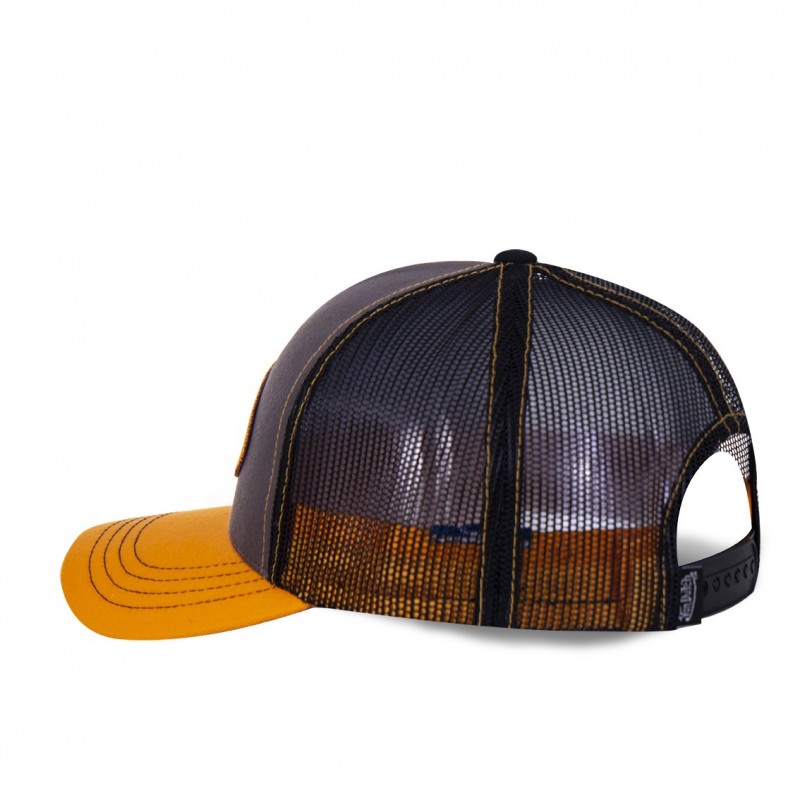 Men's Von Dutch grey and orange Col baseball cap Vondutch - 4
