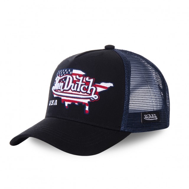 Black Von Dutch USA baseball cap Vondutch - 1