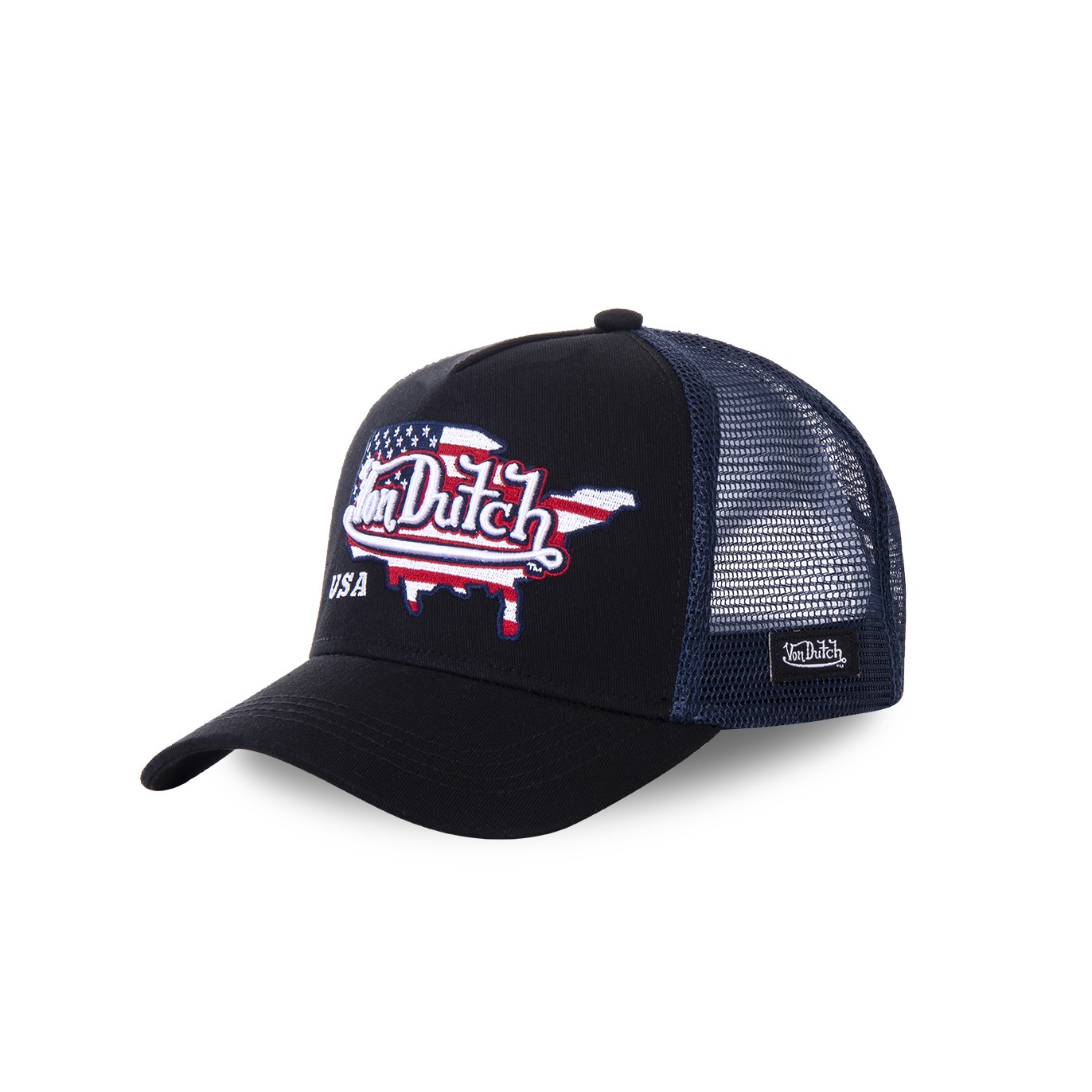 Black Von Dutch USA baseball cap Vondutch - 1