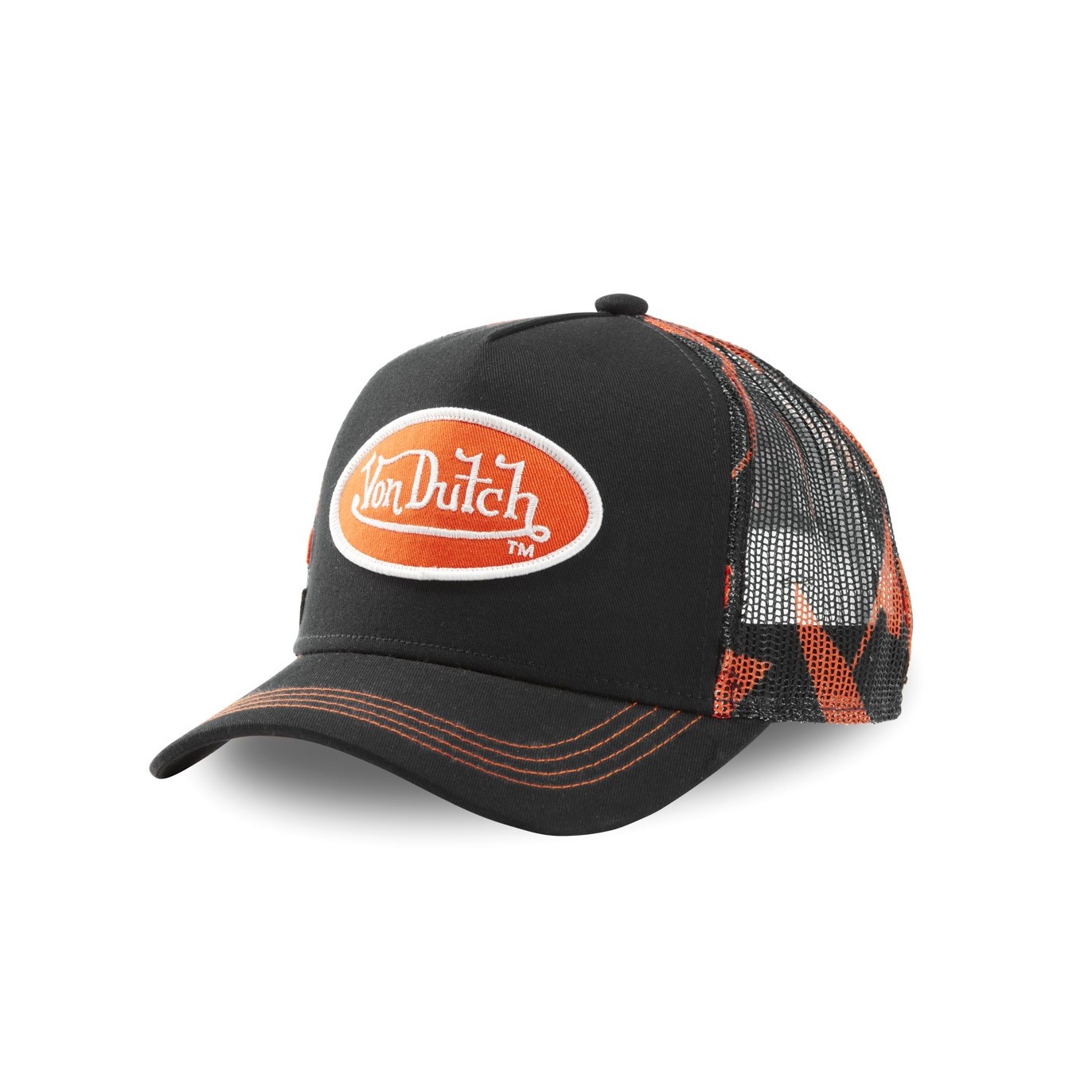 Casquette Vondutch Noire Trucker Snapback ABOB Vondutch - 1