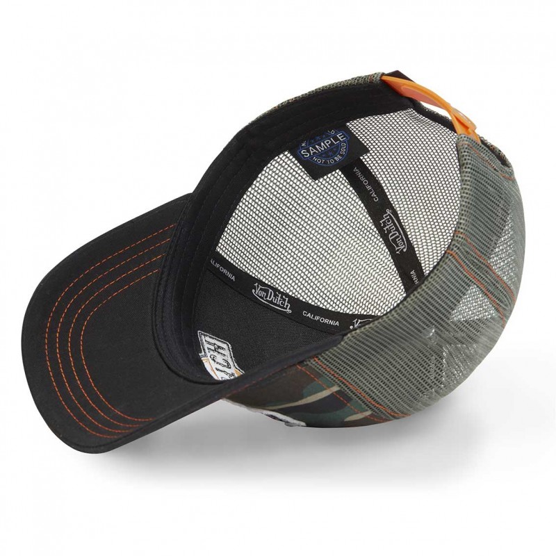 Casquette Vondutch Verte Trucker Snapback CAMO Vondutch - 5