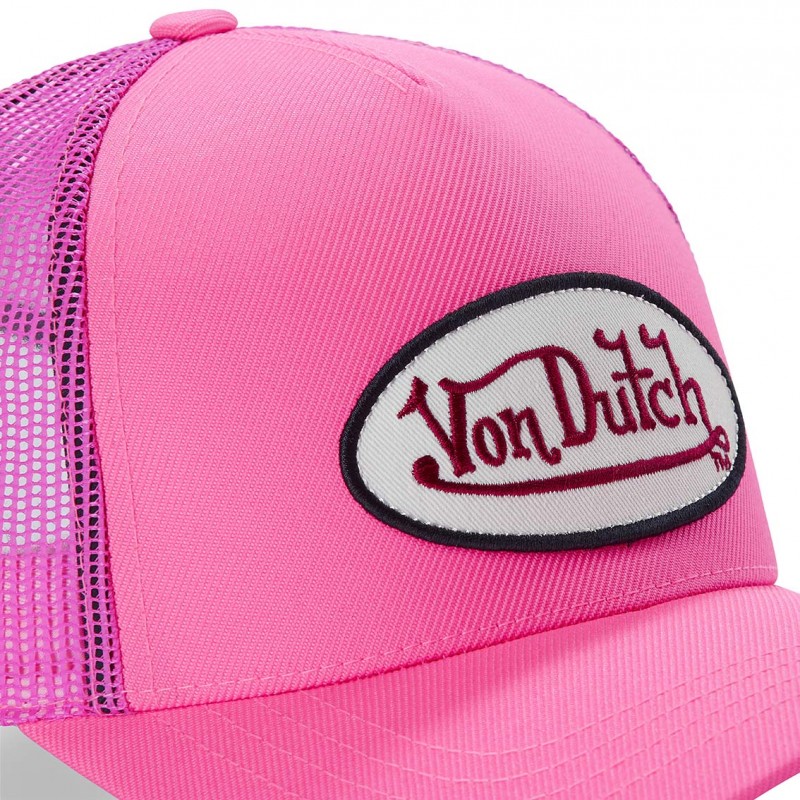 Casquette Vondutch Rose Trucker Snapback FRESH Vondutch - 3