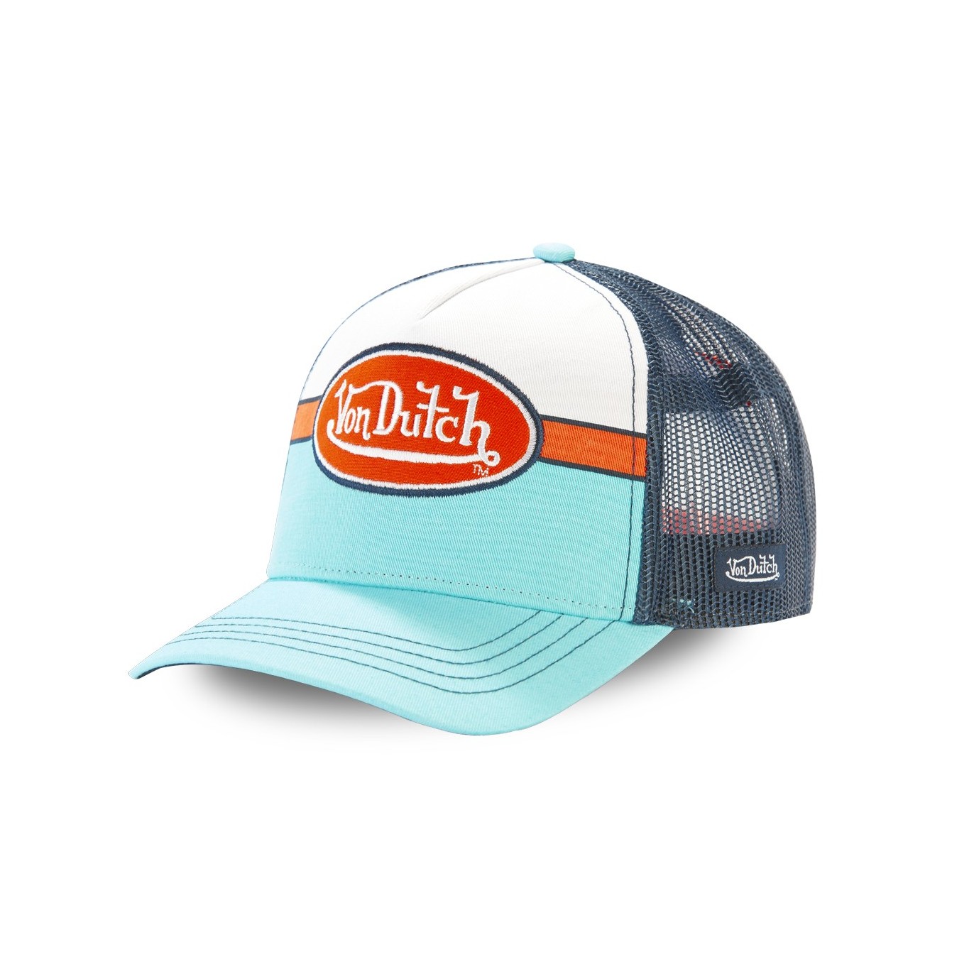 Casquette Vondutch Bleue Trucker Snapback APIL Vondutch - 1